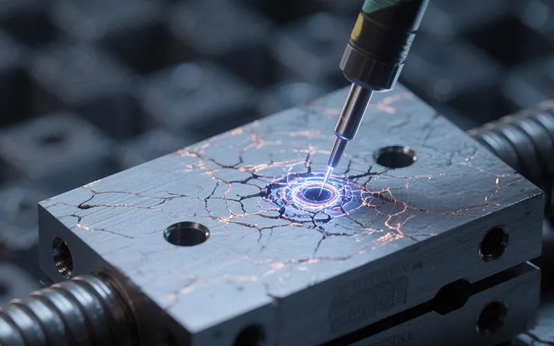 The Principle of Magnetic Testing: Visualizing Defects in Ferromagnetic Materials